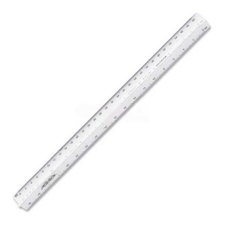 Staedtler, Inc C/O Sp Richards Staedtler Engineering Triangular Scale, 98718-34BK, 12"L, White, Polystyrene 98718-34BK